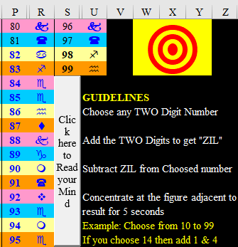 Excel reads your mind